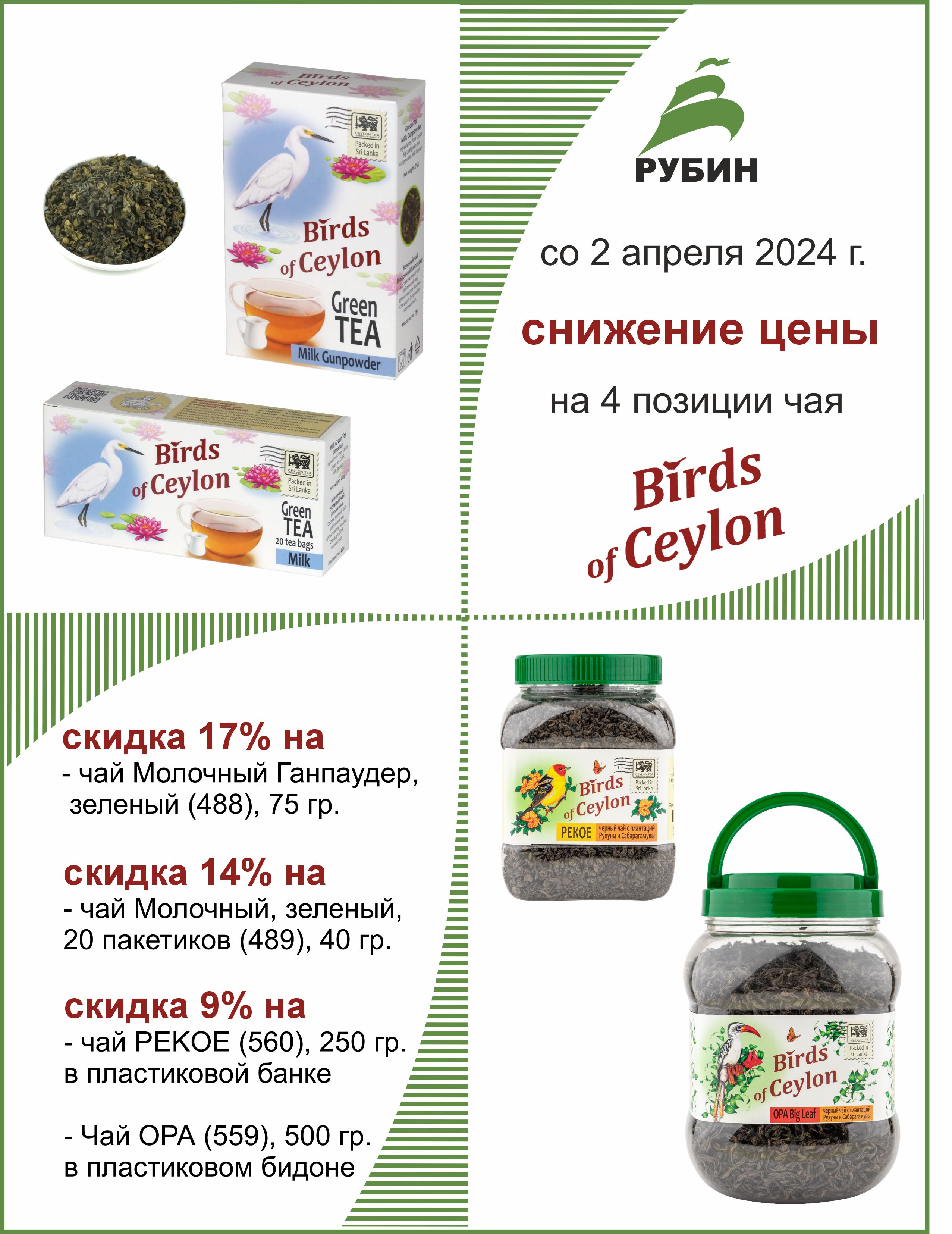 Снижение цены Birds of Ceylon